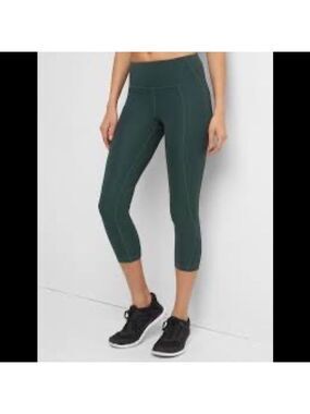 Gapfit Gfast green leggings Sz S